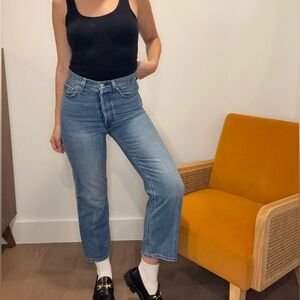 Levi's Ribcage Blue Women's Jeans